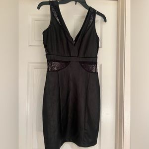 2B Bebe dress, black, size small. Little black dress.